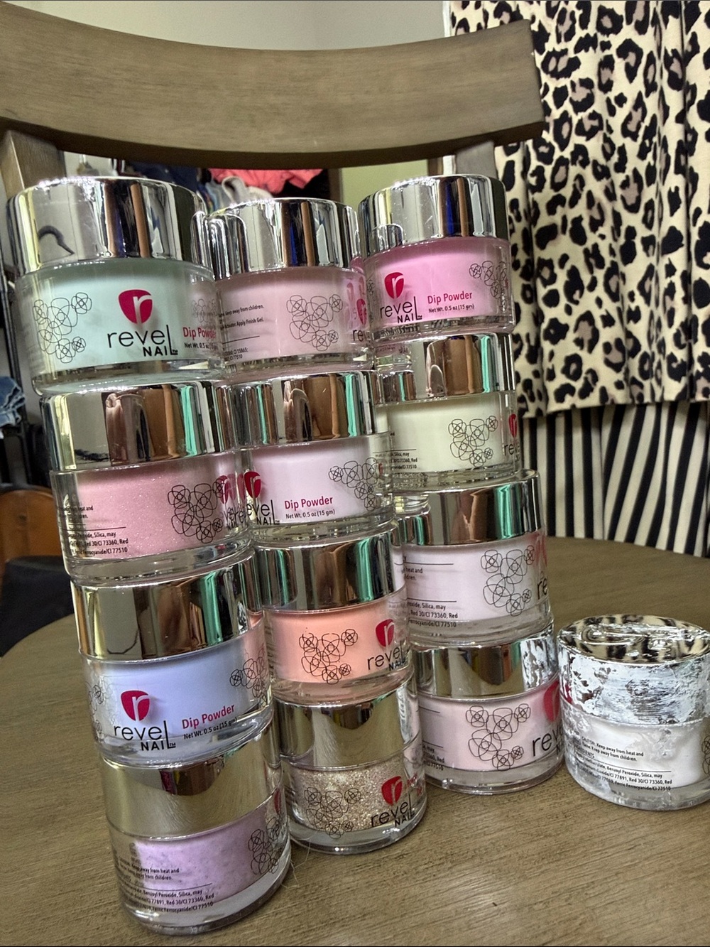 Revel Nail Pink & Pastel Dip Powder Collection — Press-On Nail Colors